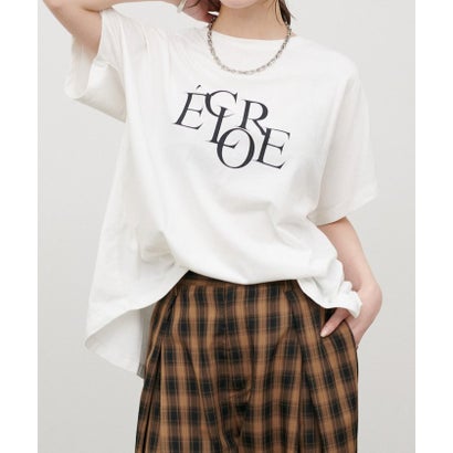 【LARUTA】バックスリットecloreTシャツ （WHM）｜詳細画像