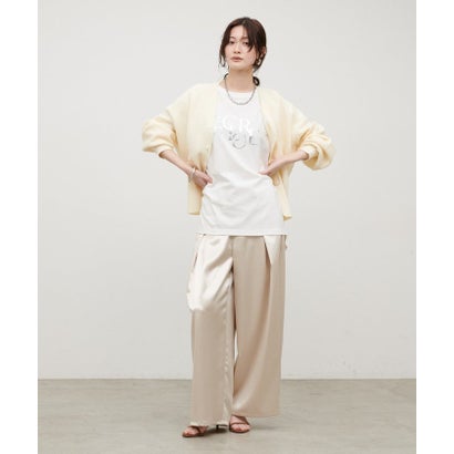 【LARUTA】バックスリットecloreTシャツ （WHM）｜詳細画像