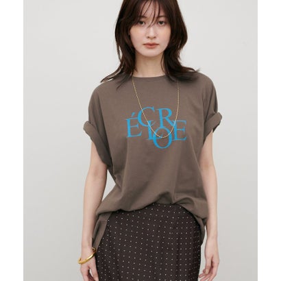 【LARUTA】バックスリットecloreTシャツ （CGY）｜詳細画像