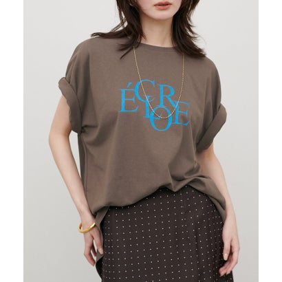 【LARUTA】バックスリットecloreTシャツ （CGY）｜詳細画像
