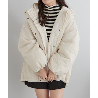 ナイスクラップ NICE CLAUP 毎年人気！軽くてあたたか！モンスターパーカーブルゾン （IVY）｜詳細画像