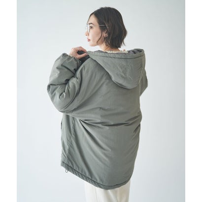 ナイスクラップ NICE CLAUP 毎年人気！軽くてあたたか！モンスターパーカーブルゾン （BK）｜詳細画像