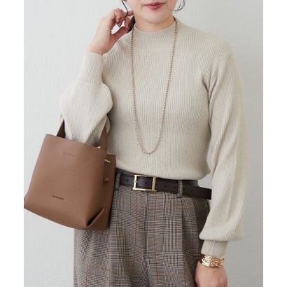 プチハイラメリブニット （mocha）｜詳細画像