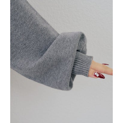 ナイスクラップ NICE CLAUP 【continuer】フェザーくまさんニット （offwhite）｜詳細画像