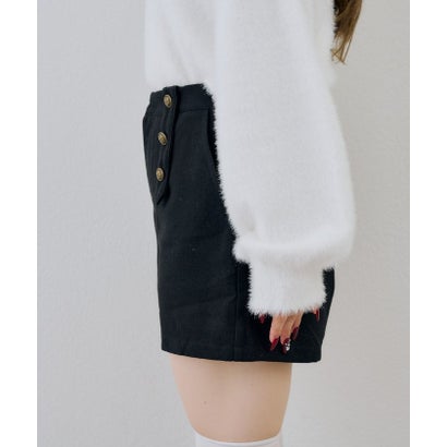 ナイスクラップ NICE CLAUP 【continuer】ナポレオン風ショートパンツ （ivory）｜詳細画像
