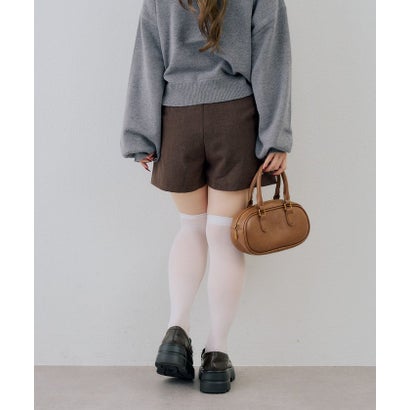 ナイスクラップ NICE CLAUP 【continuer】ナポレオン風ショートパンツ （ivory）｜詳細画像