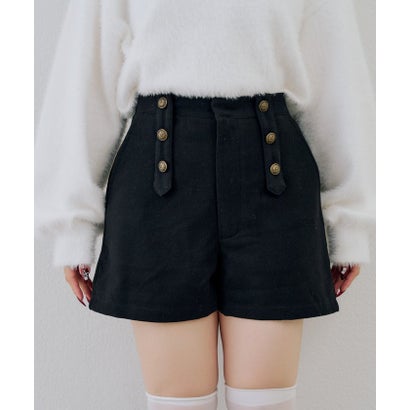 ナイスクラップ NICE CLAUP 【continuer】ナポレオン風ショートパンツ （brown）｜詳細画像