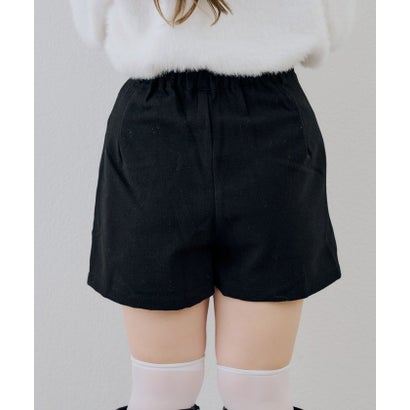 ナイスクラップ NICE CLAUP 【continuer】ナポレオン風ショートパンツ （black）｜詳細画像