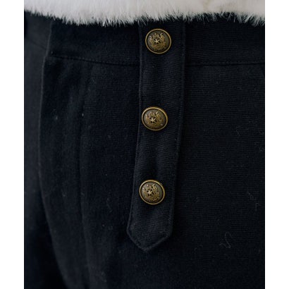 ナイスクラップ NICE CLAUP 【continuer】ナポレオン風ショートパンツ （black）｜詳細画像