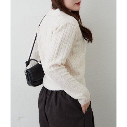【US. POLO ASSN.】アソートポロニット （ivory）｜詳細画像