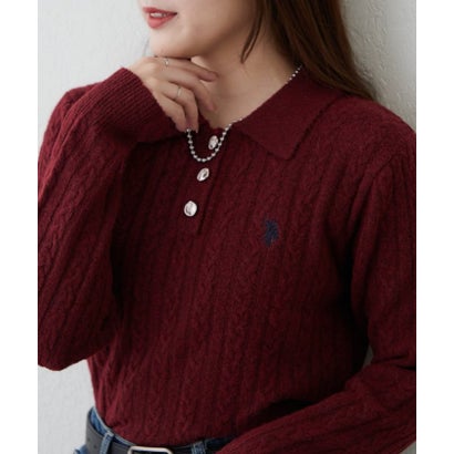 【US. POLO ASSN.】アソートポロニット （gray）｜詳細画像