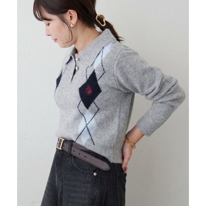 【US. POLO ASSN.】アソートポロニット （navy）｜詳細画像
