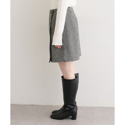 【natural couture】リバーシブルラップスカート （CGY）｜詳細画像