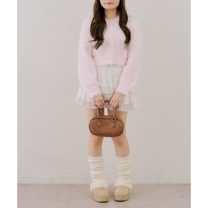 【continuer】ビジューシャギーニットカーディガン （offwhite）｜詳細画像