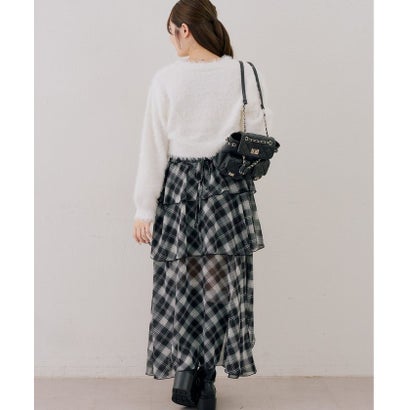 【continuer】ビジューシャギーニットカーディガン （offwhite）｜詳細画像