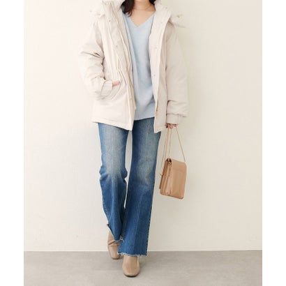 【natural couture】WOODS CANADA コラボダウン （BR）｜詳細画像