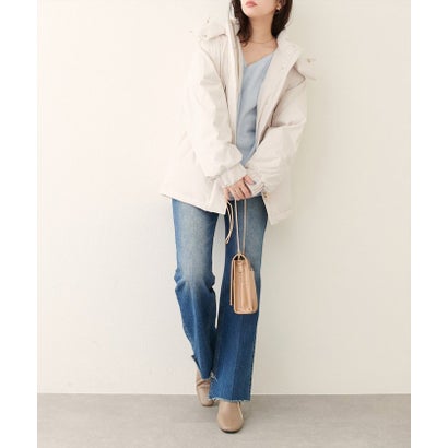 【natural couture】WOODS CANADA コラボダウン （BR）｜詳細画像