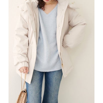 【natural couture】WOODS CANADA コラボダウン （BR）｜詳細画像