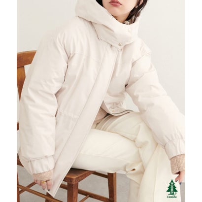 【natural couture】WOODS CANADA コラボダウン （BR）｜詳細画像
