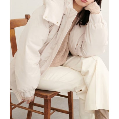 【natural couture】WOODS CANADA コラボダウン （BR）｜詳細画像