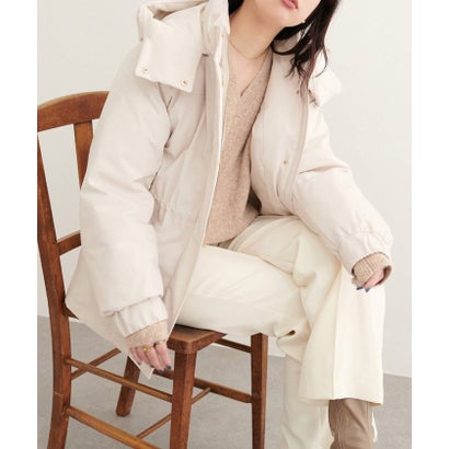 【natural couture】WOODS CANADA コラボダウン （BR）｜詳細画像