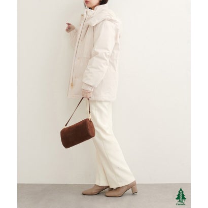 【natural couture】WOODS CANADA コラボダウン （BR）｜詳細画像