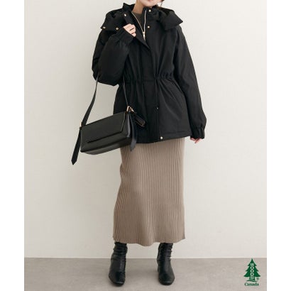 【natural couture】WOODS CANADA コラボダウン （BR）｜詳細画像