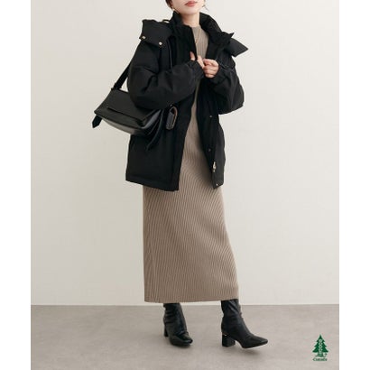 【natural couture】WOODS CANADA コラボダウン （BR）｜詳細画像