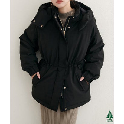 【natural couture】WOODS CANADA コラボダウン （BR）｜詳細画像