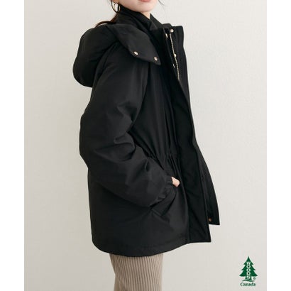 【natural couture】WOODS CANADA コラボダウン （BR）｜詳細画像