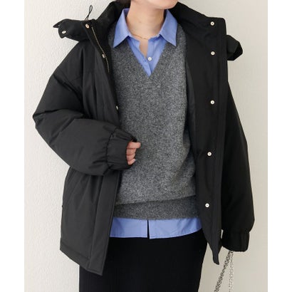 【natural couture】WOODS CANADA コラボダウン （BR）｜詳細画像