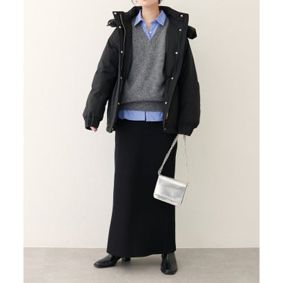 【natural couture】WOODS CANADA コラボダウン （BR）｜詳細画像