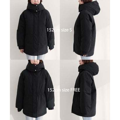 【natural couture】WOODS CANADA コラボダウン （BR）｜詳細画像