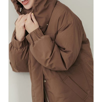 【natural couture】WOODS CANADA コラボダウン （BR）｜詳細画像