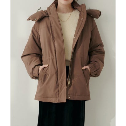 【natural couture】WOODS CANADA コラボダウン （BR）｜詳細画像