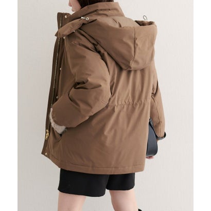 【natural couture】WOODS CANADA コラボダウン （BR）｜詳細画像