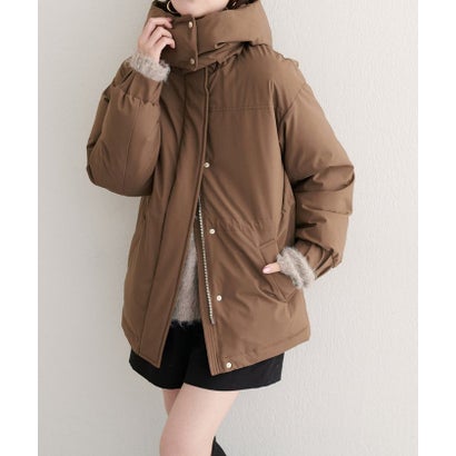 【natural couture】WOODS CANADA コラボダウン （BR）｜詳細画像