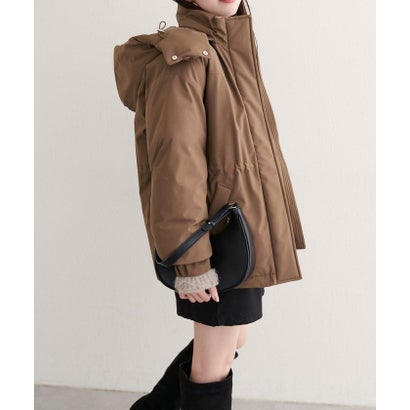 【natural couture】WOODS CANADA コラボダウン （BR）｜詳細画像