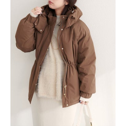 【natural couture】WOODS CANADA コラボダウン （BR）｜詳細画像