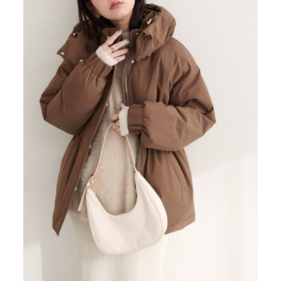 【natural couture】WOODS CANADA コラボダウン （BR）｜詳細画像