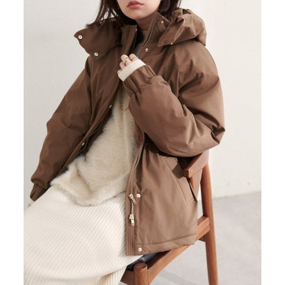 【natural couture】WOODS CANADA コラボダウン （BR）｜詳細画像