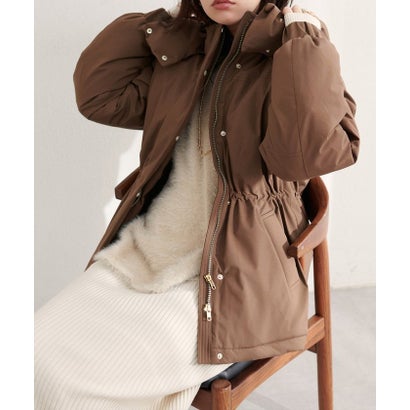 【natural couture】WOODS CANADA コラボダウン （BR）｜詳細画像