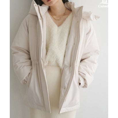 【natural couture】WOODS CANADA コラボダウン （BR）｜詳細画像