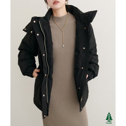 【natural couture】WOODS CANADA コラボダウン （BR）｜詳細画像