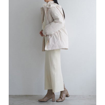 【natural couture】WOODS CANADA コラボダウン （BR）｜詳細画像