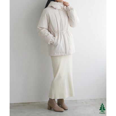 【natural couture】WOODS CANADA コラボダウン （BR）｜詳細画像