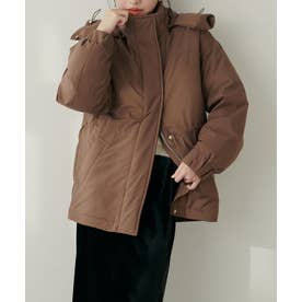【natural couture】WOODS CANADA コラボダウン （BR）