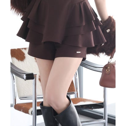 【Seemi.】【セットアップ可能】ショートパンツ （BR）｜詳細画像