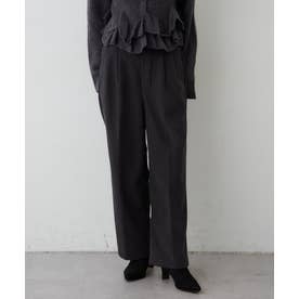 ボンディング裏起毛コールパンツ （charcoal）