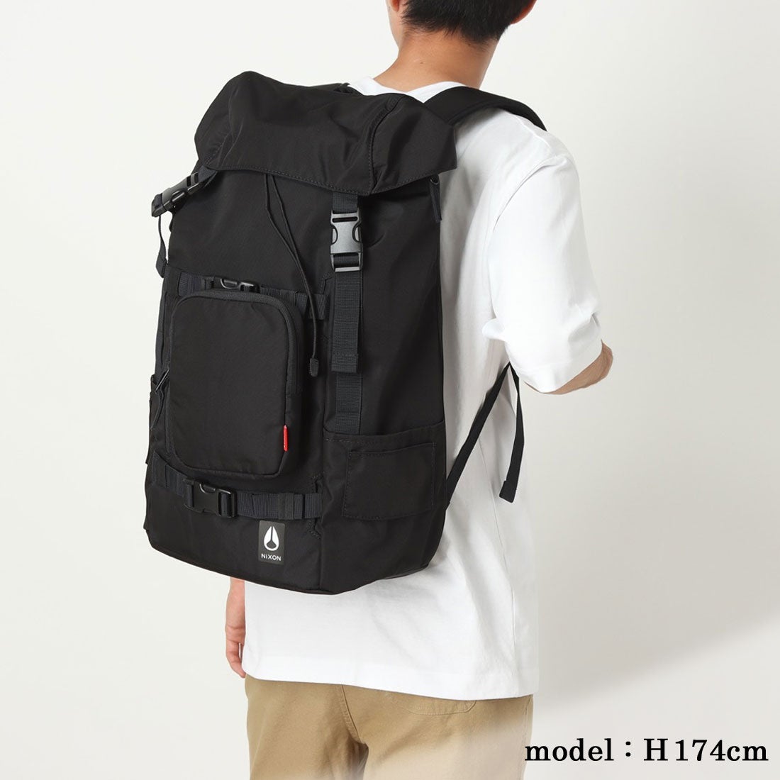 ニクソン NIXON Landlock 30L Backpack （All Black Nylon）